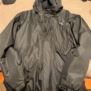 Wantdo Men's Black Ski Jacket